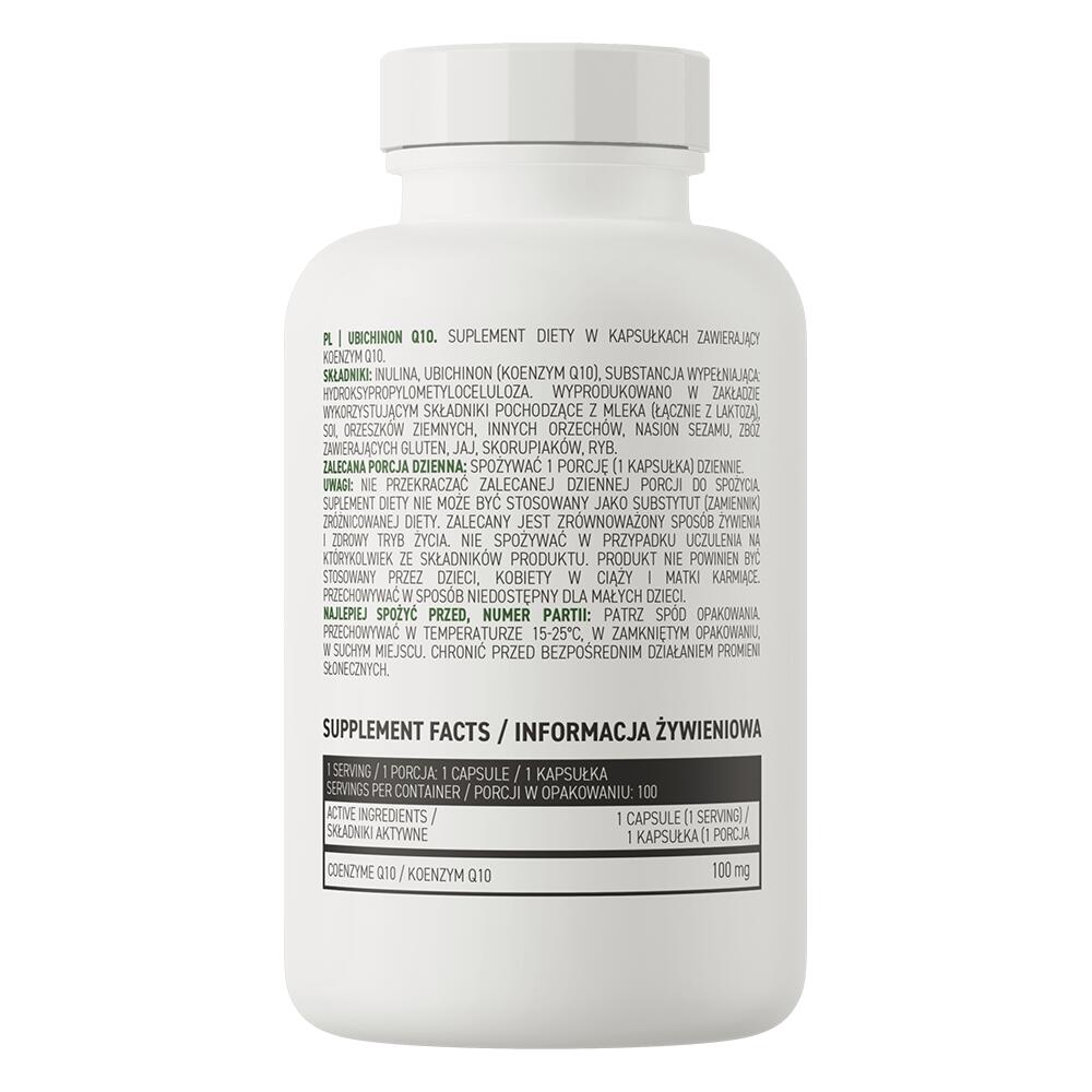 OstroVit Ubichinon Q10 VEGE 100 kapsułek 3/3