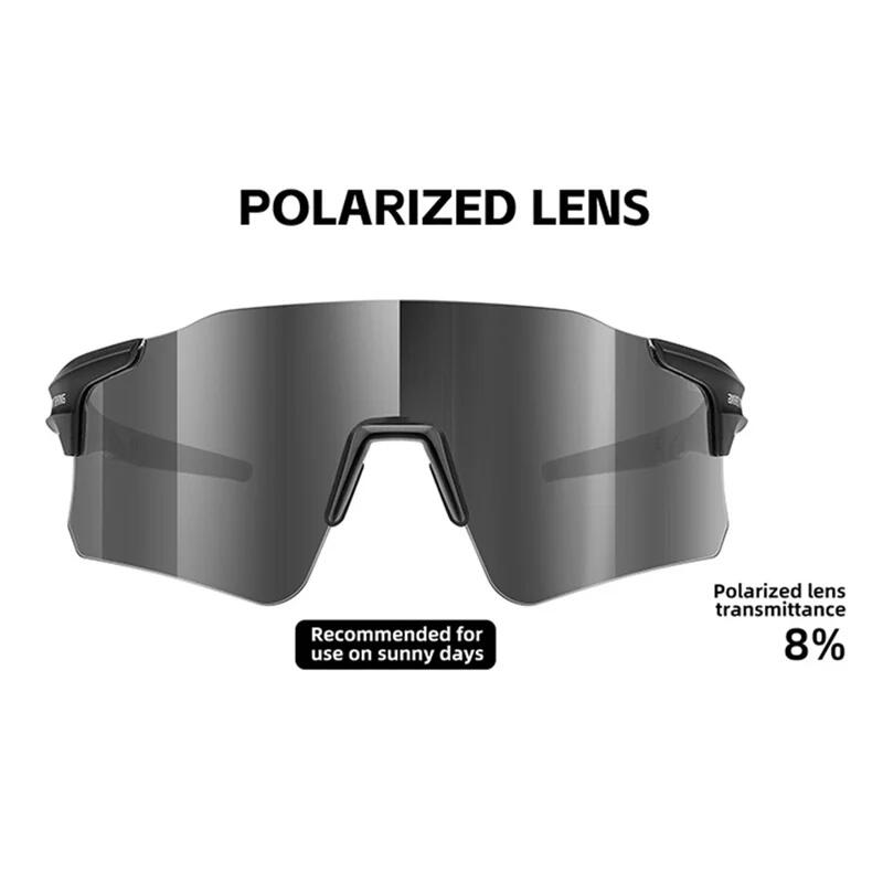 Leichte polarisierte Fahrradbrillen aus Polycarbonat 2/3