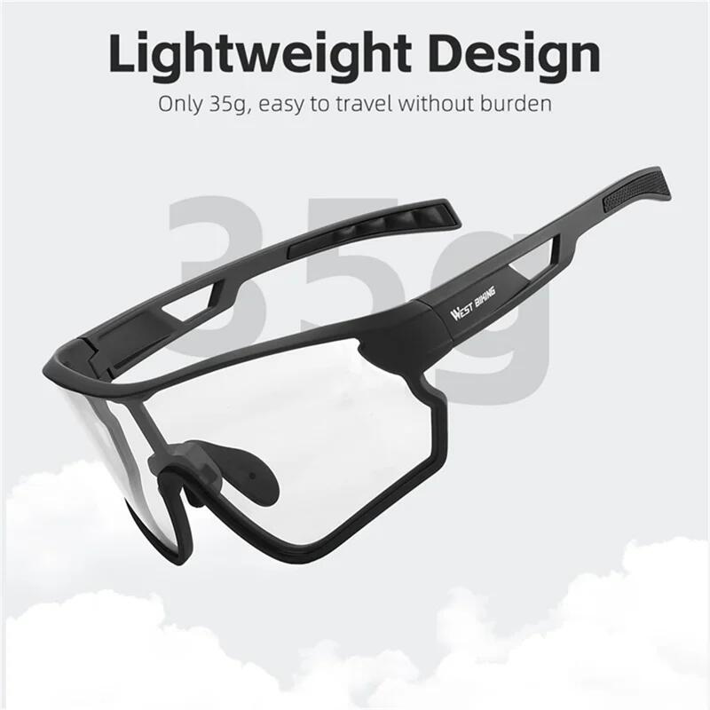 Lunettes de vélo photochromiques anti-vent 4/7