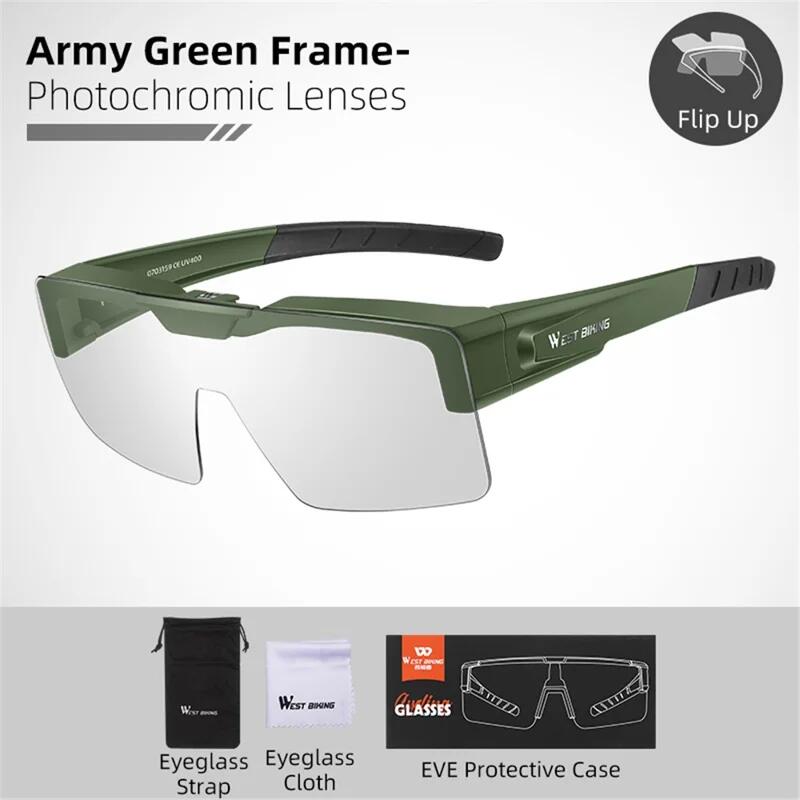 Lunettes de soleil Verres clairs anti-vent pour homme et femme 2/7