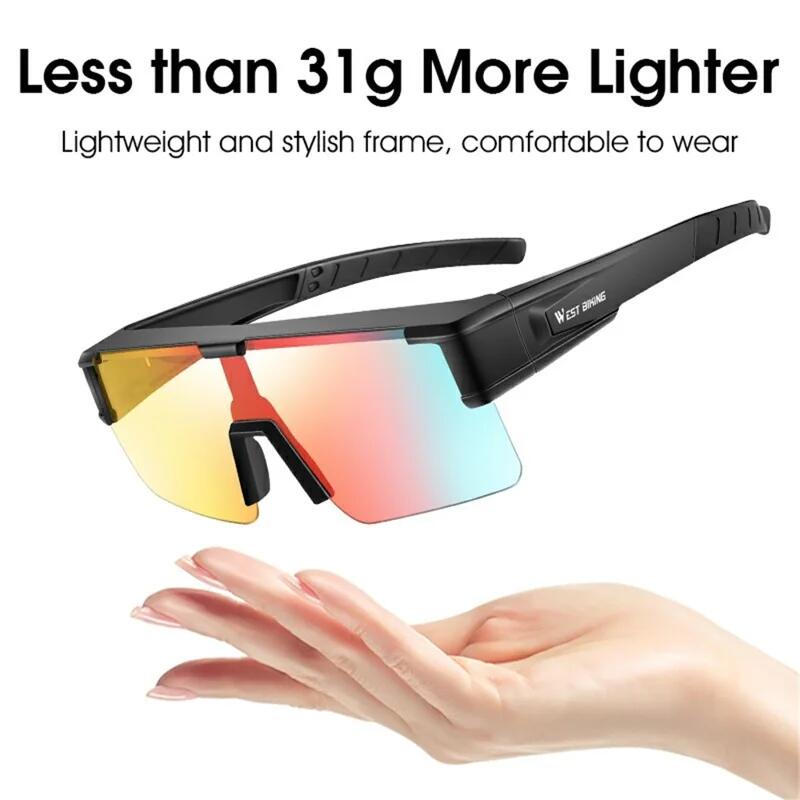 Lunettes de soleil de sport polarisées avec monture en polycarbonate 5/7