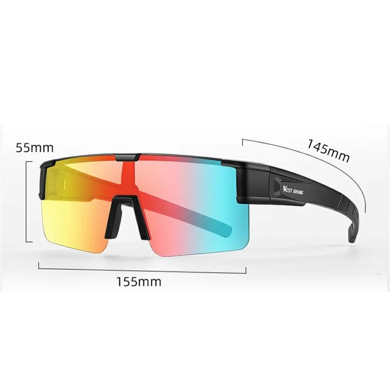 Lunettes de soleil de sport polarisées avec monture en polycarbonate 6/7