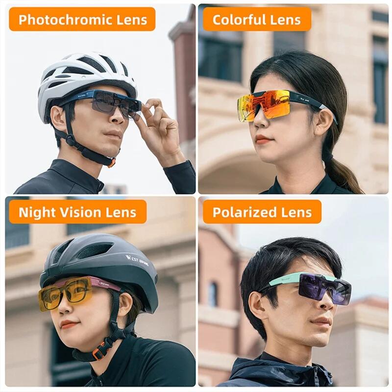 Lunettes de soleil photochromiques avec verres interchangeables 6/7