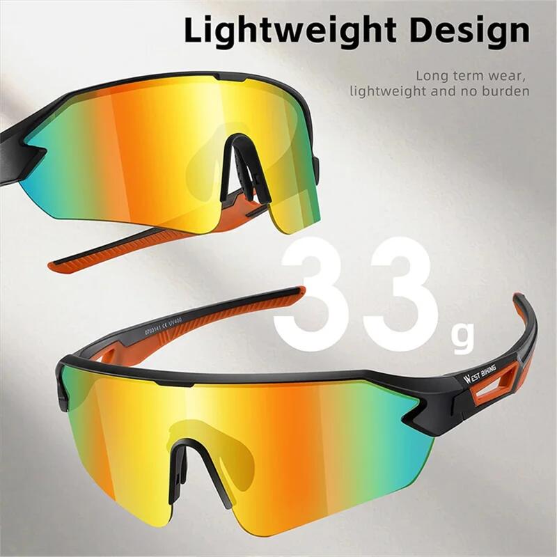 Farbige Sport-Sonnenbrillen zum Radfahren 2/7