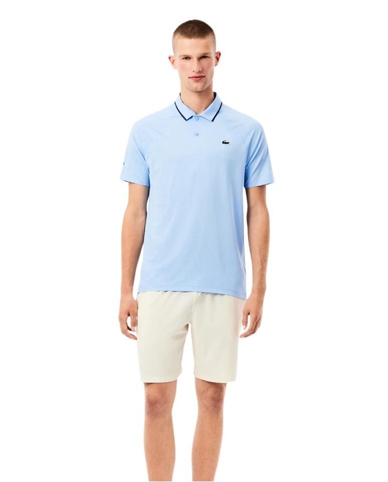 LACOSTE Polo Lacoste Performance Uomo blu navy traspirante