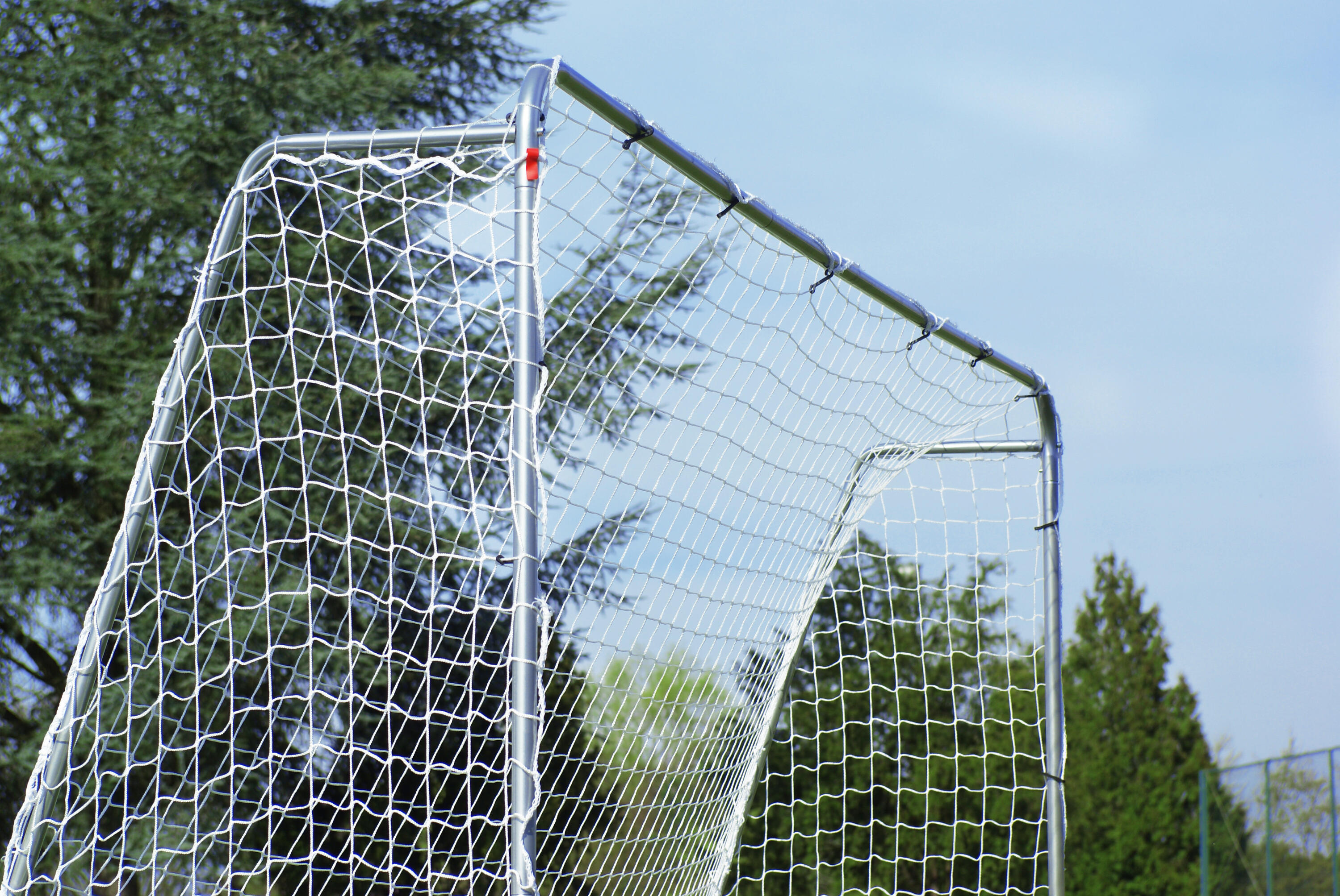 Baliza de futebol 3 x 2m de aço da POWERSHOT® + BALL. | Decathlon