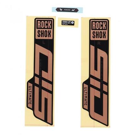 Kit autocollants fourche Rockshox Sid Ultimate 2021