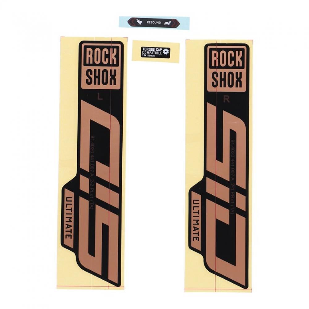 Kit de adhesivos para horquillas Rockshox Sid Ultimate 2021 2/3