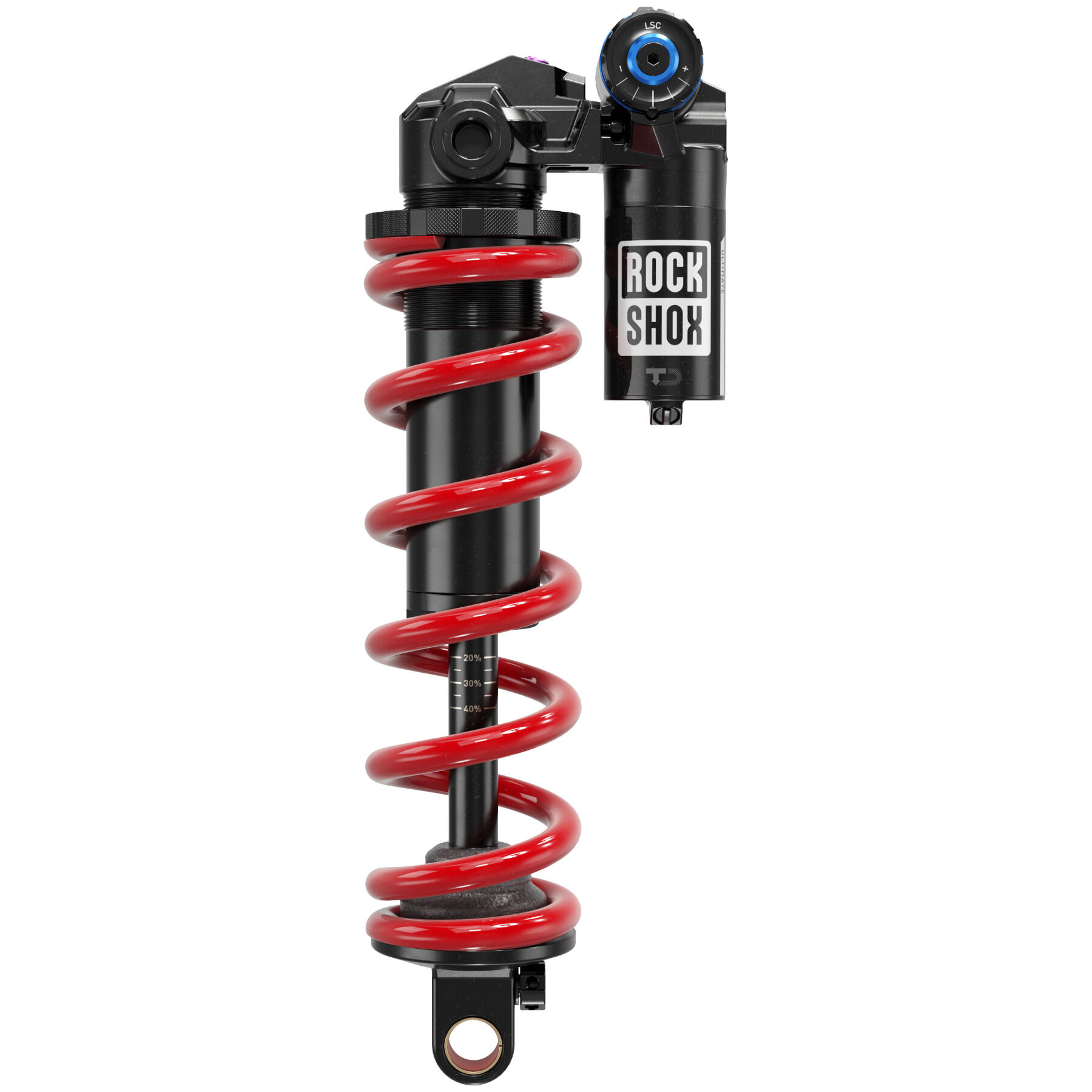 Ammortizzatore Rockshox Vivid Coil Ultimate RC2T Hydraulic Bottom Out 230x62.5mm 3/5
