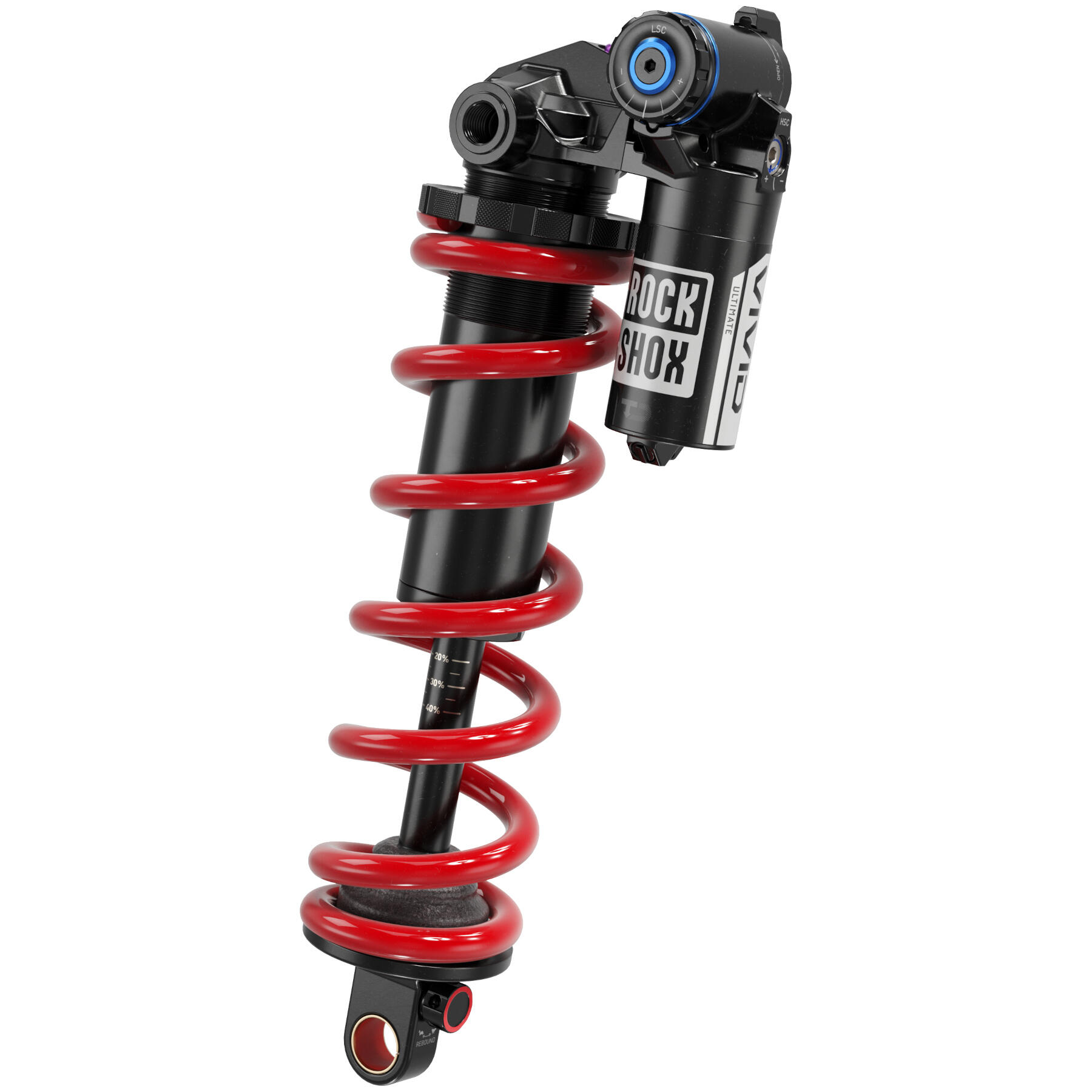 Ammortizzatore Rockshox Vivid Coil Ultimate RC2T Hydraulic Bottom Out 230x62.5mm 2/5