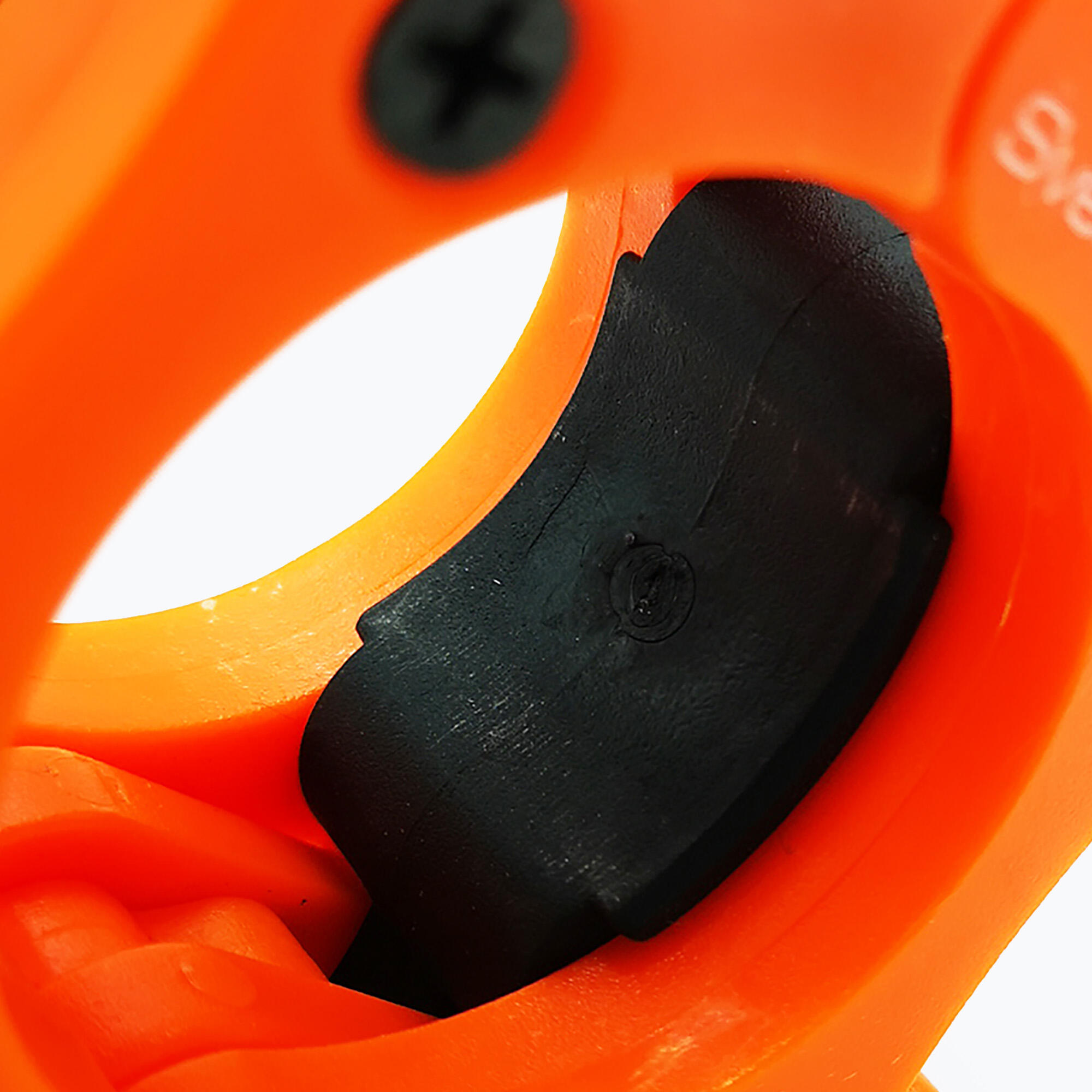 Kurzhantel-Verschlüsse orange Paar - kompatibel mit olympischer Stange 4/7