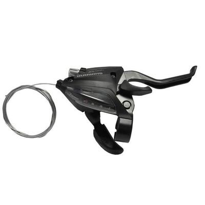 Leva del freno e del deragliatore della bicicletta 2 dita Shimano ST-EF500 V-Bra