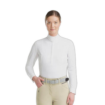 Chemise de concours d'équitation manches longues Monica