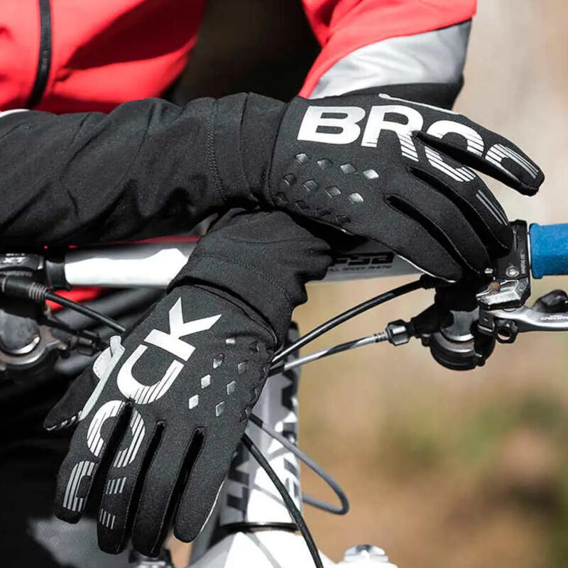 Rękawiczki rowerowe długie dla dorosłych Rockbros S209BK 7/7