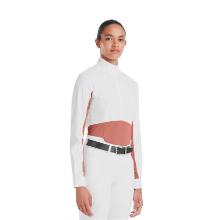 Chemise de concours d'équitation manches longues Monica