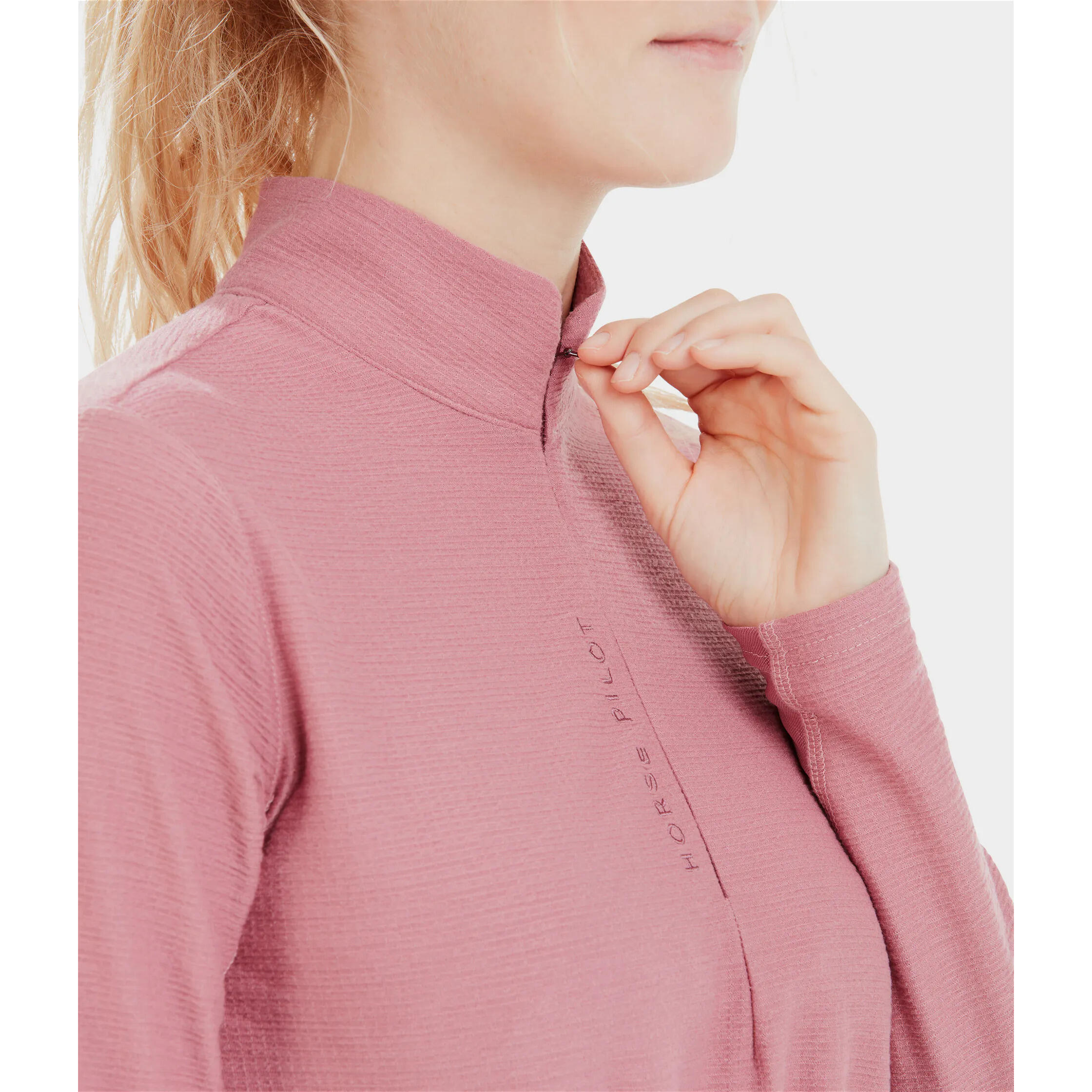 Maillot technique équitation manches longues femme Horse Pilot Suntech 5/7