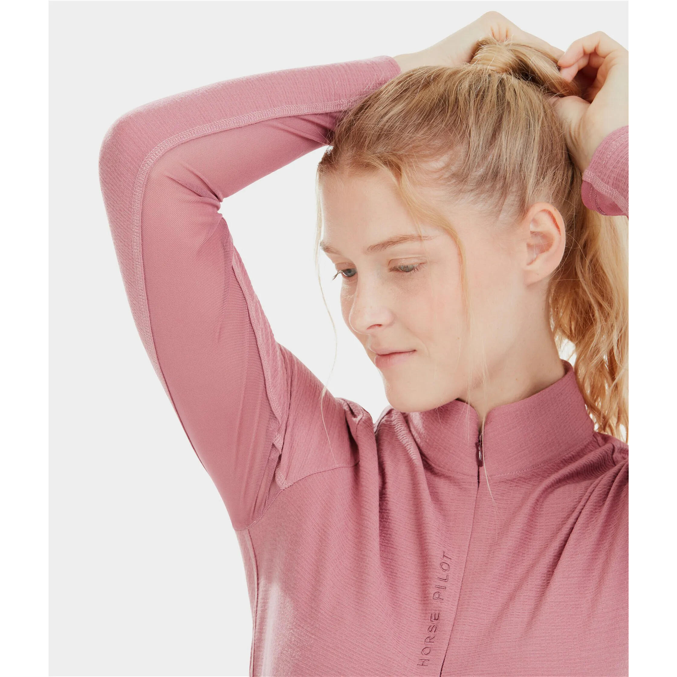 Maillot technique équitation manches longues femme Horse Pilot Suntech 6/7