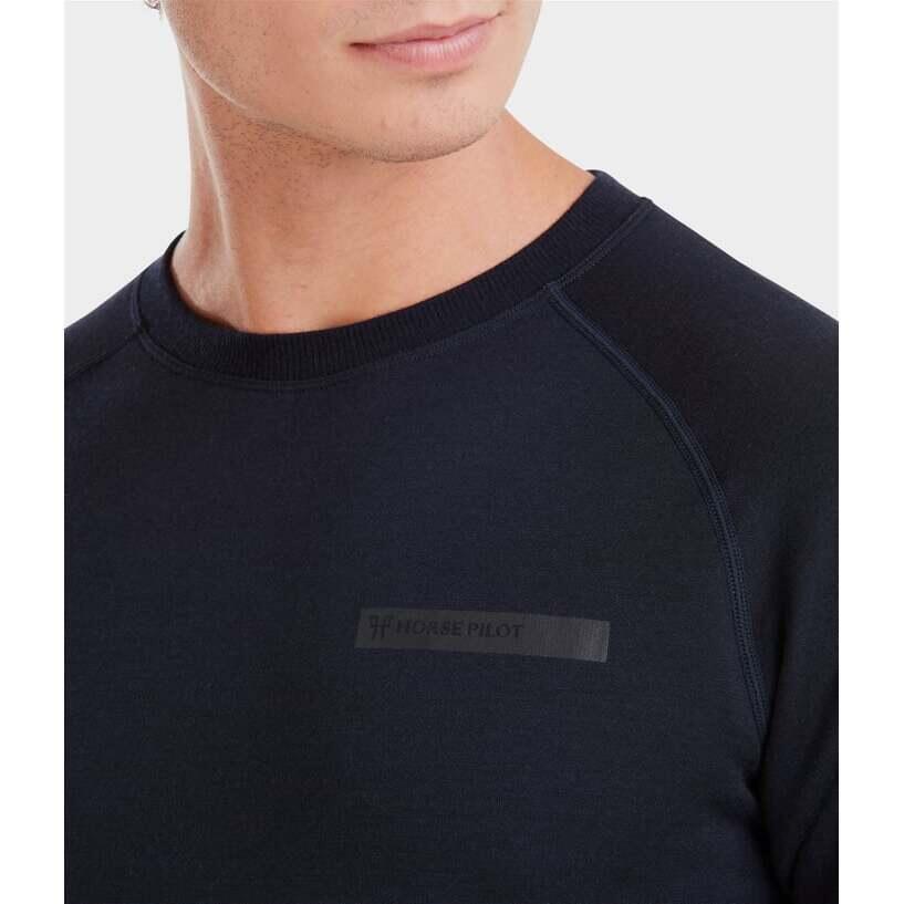 Sweatshirt en laine mérinos Horse Pilot 2/7