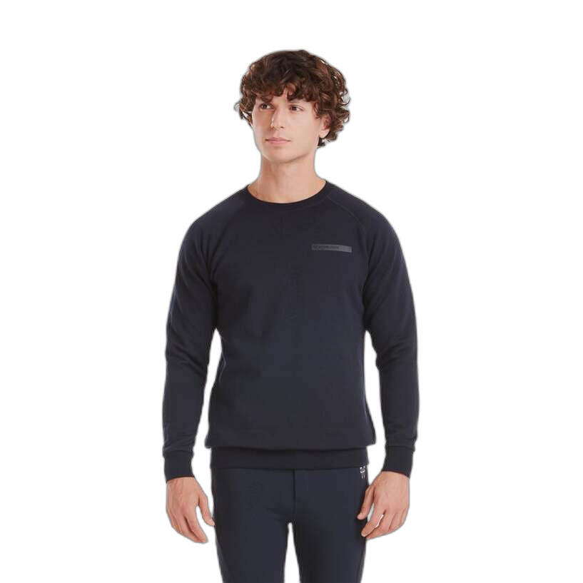 Horse Pilot - Sweatshirt En Laine Mérinos Horse Pilot - Sweat-shirt - Bleu|noir - Decathlon