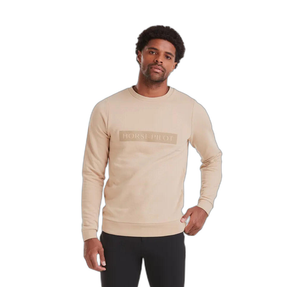 Horse Pilot - Sweatshirt Équitation Horse Pilot Team - Veste - Beige - Decathlon