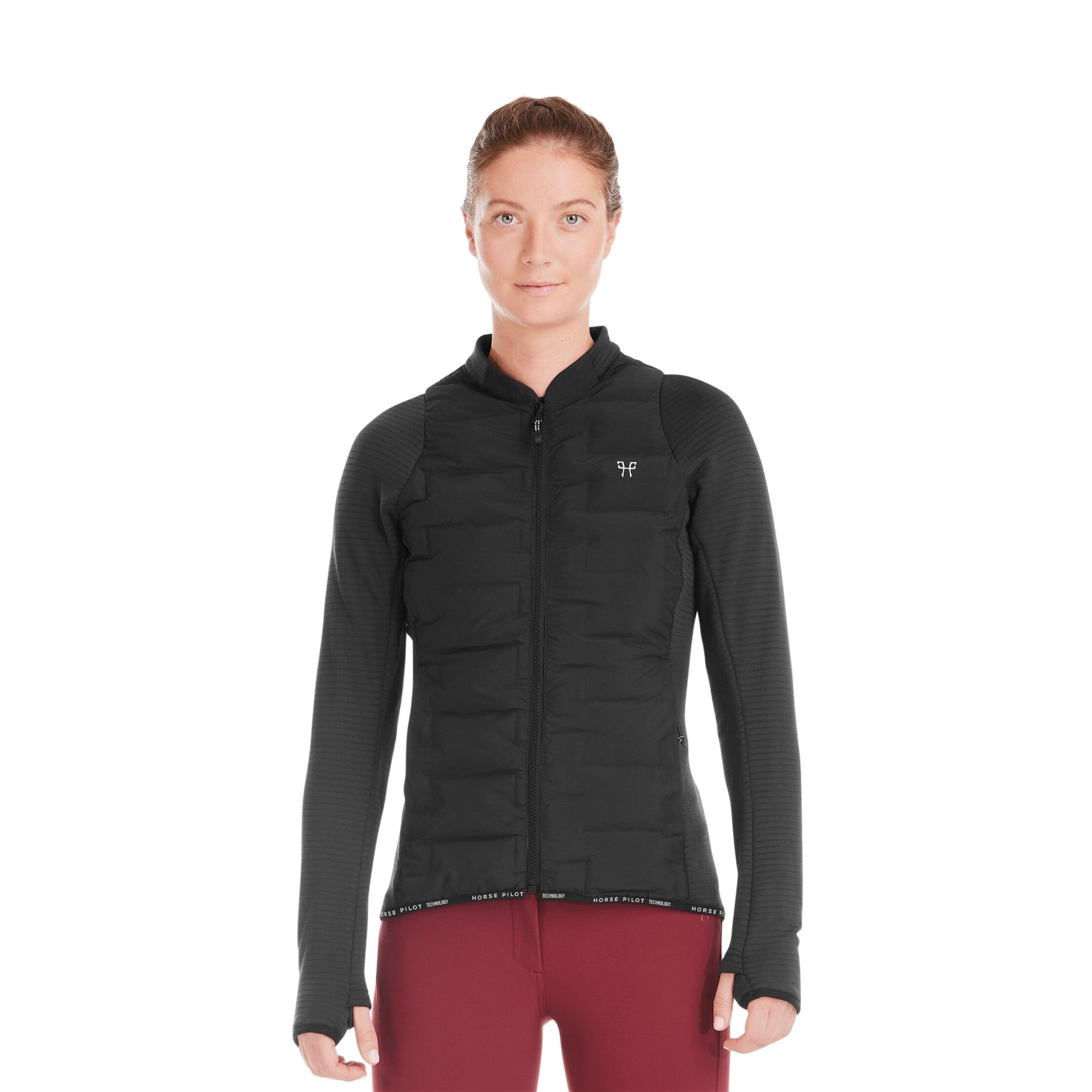 Horse Pilot - Doudoune Femme Horse Pilot Storm - Veste - Noir - Decathlon