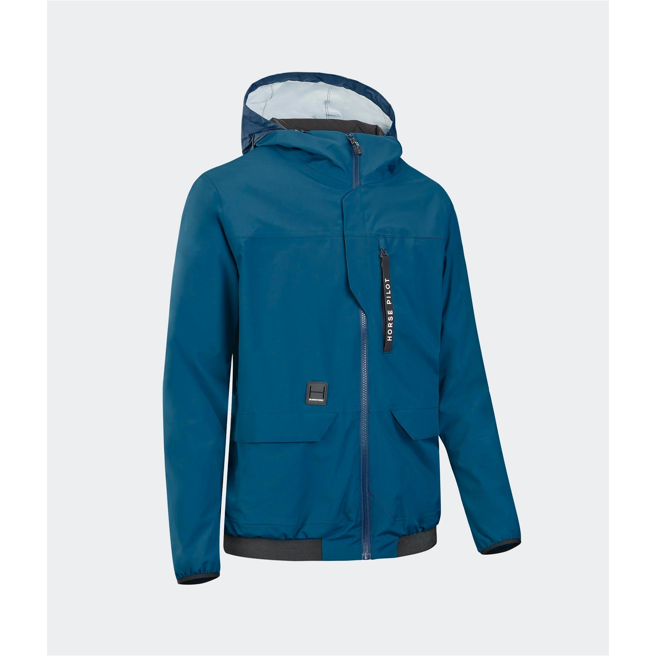 Horse Pilot - Blouson Bombers À Capuche Homme Horse Pilot - Blouson - Bleu - Decathlon