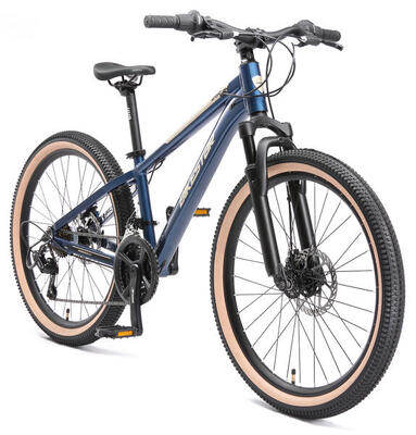 Mtb 24" aluminium, kinderfiets 9 jaar, 21 versnellingen, schijfremmen