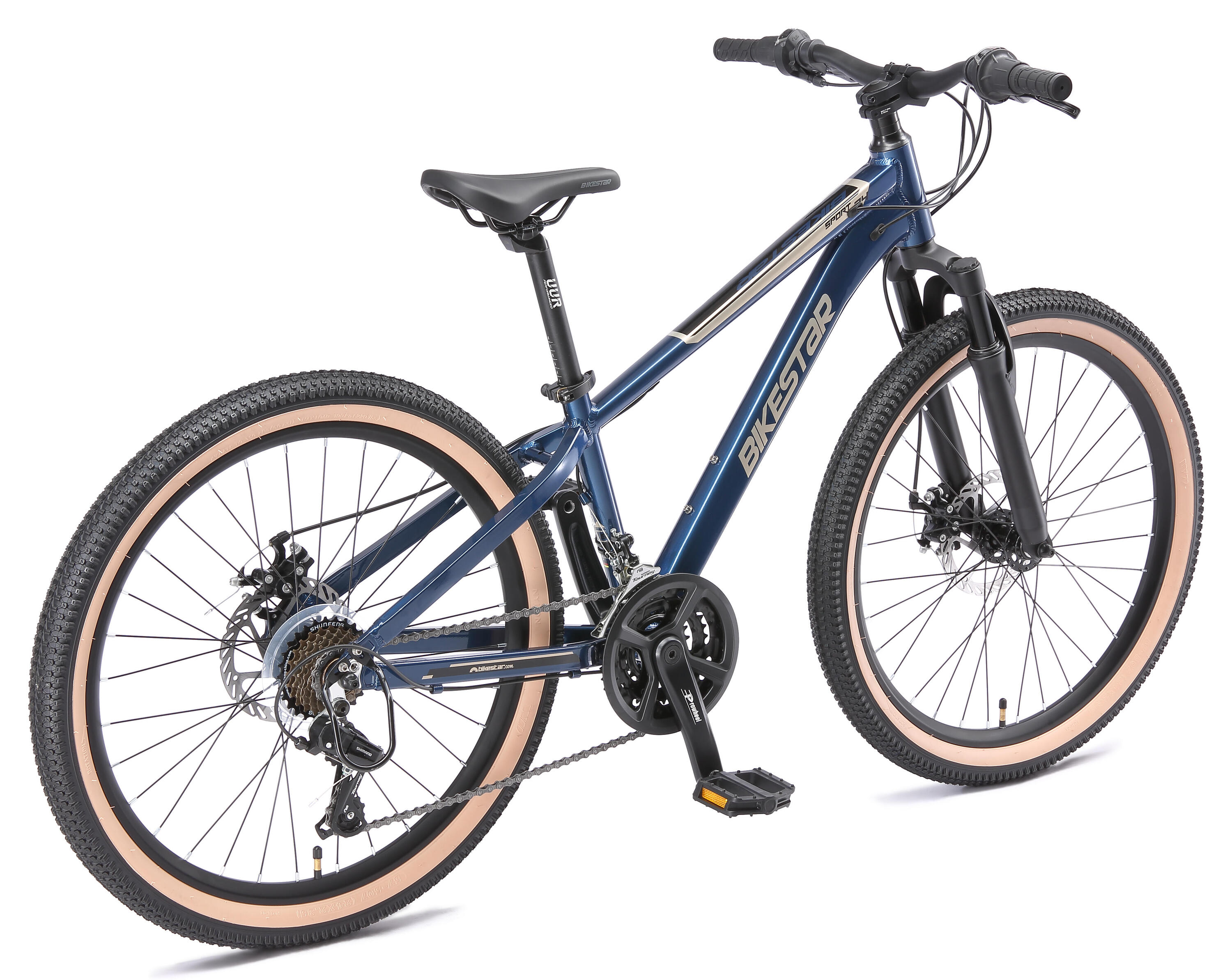 Volare Sportivo Kinderfiets - Jongens - 20 inch - Blauw - Twee handremmen - Bike 2 Bike