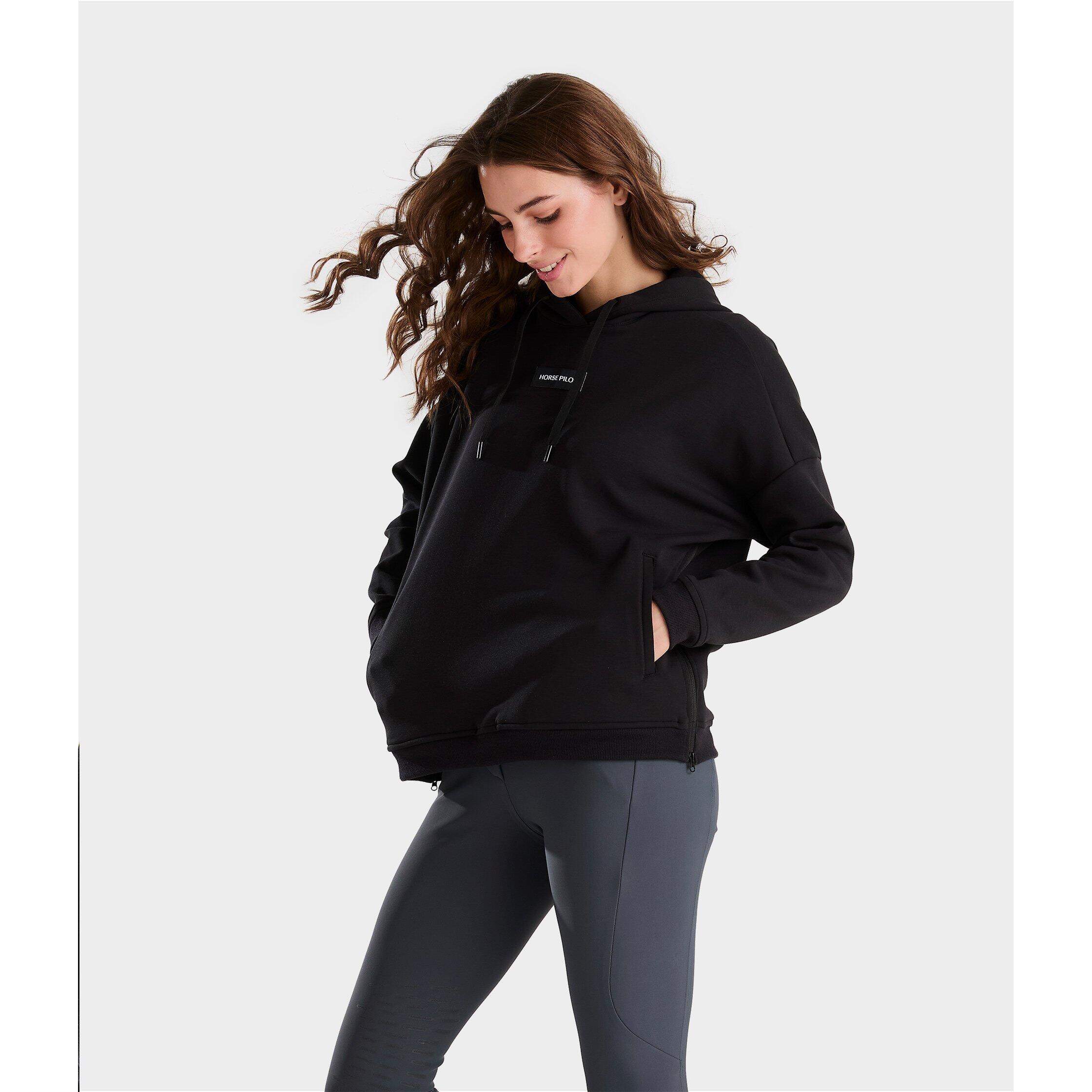 Sweatshirt à capuche femme Horse Pilot Team 3/7