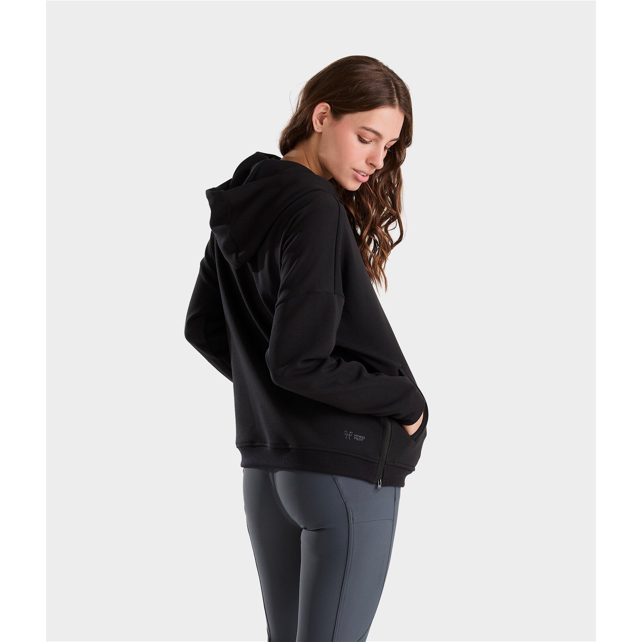 Sweatshirt à capuche femme Horse Pilot Team 2/7