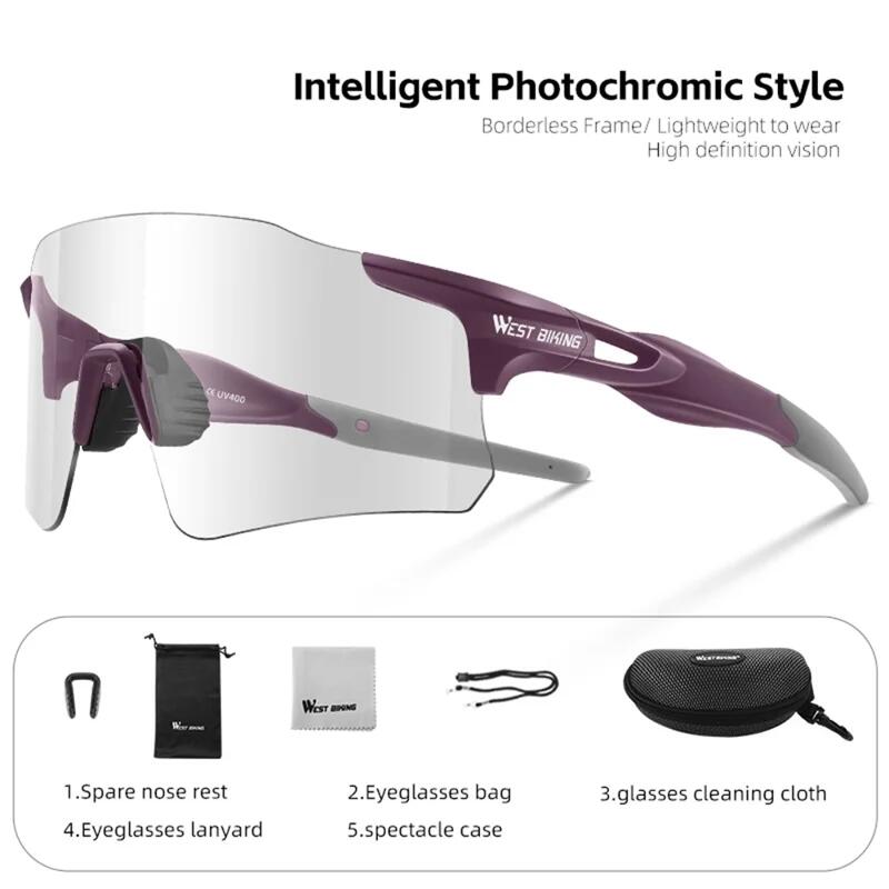 Unisex-Fotochromatische Sonnenbrillen 2/7