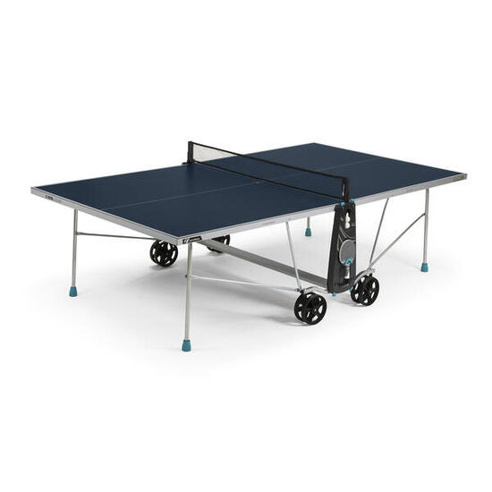 Table de ping-pong d'extérieur 100X Outdoor Bleu