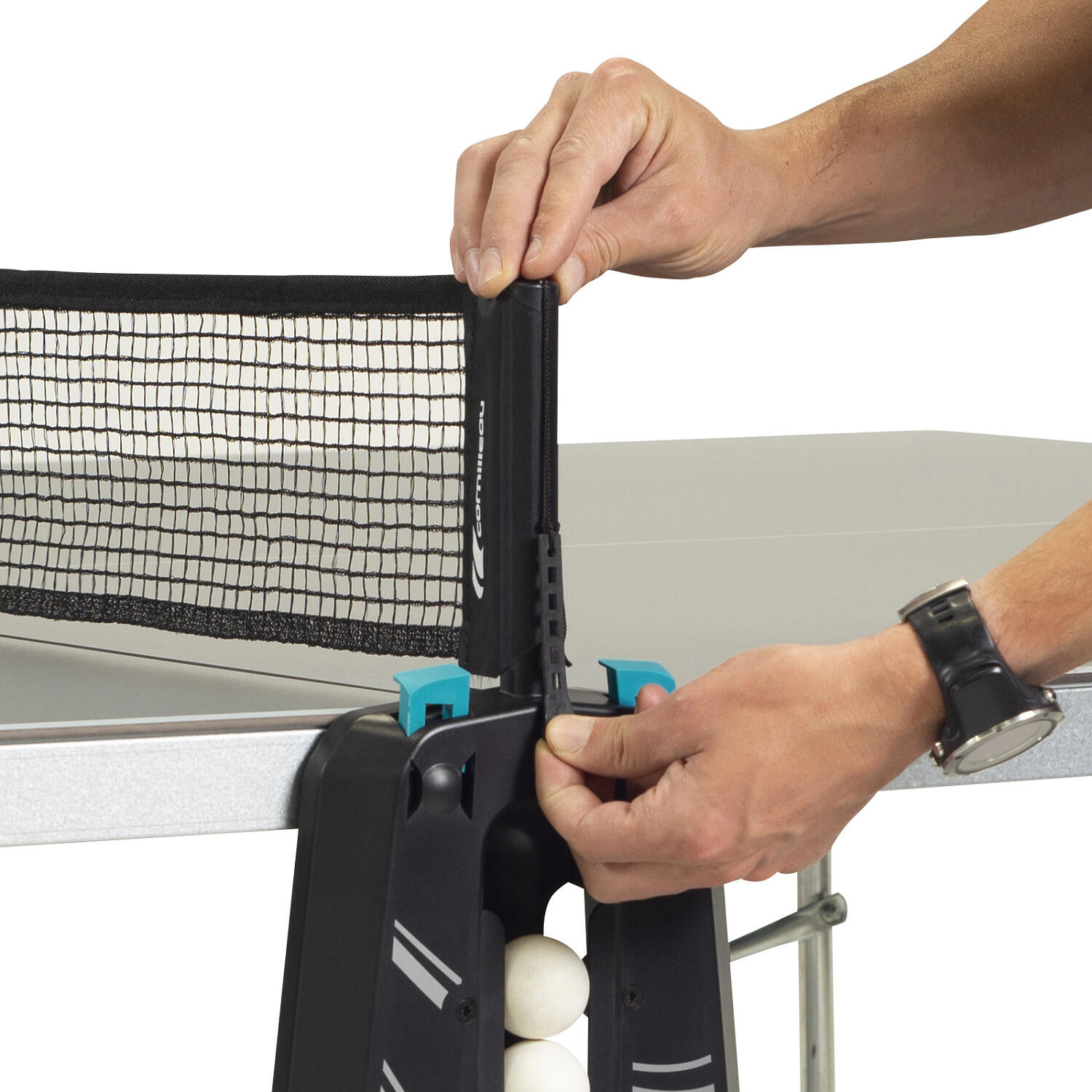 Table de ping-pong d'extérieur 100X Outdoor Bleu 6/7