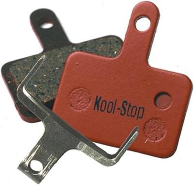Kool-Stop D620 pastiglie freno a disco per Shimano/Tektro organiche rosse.