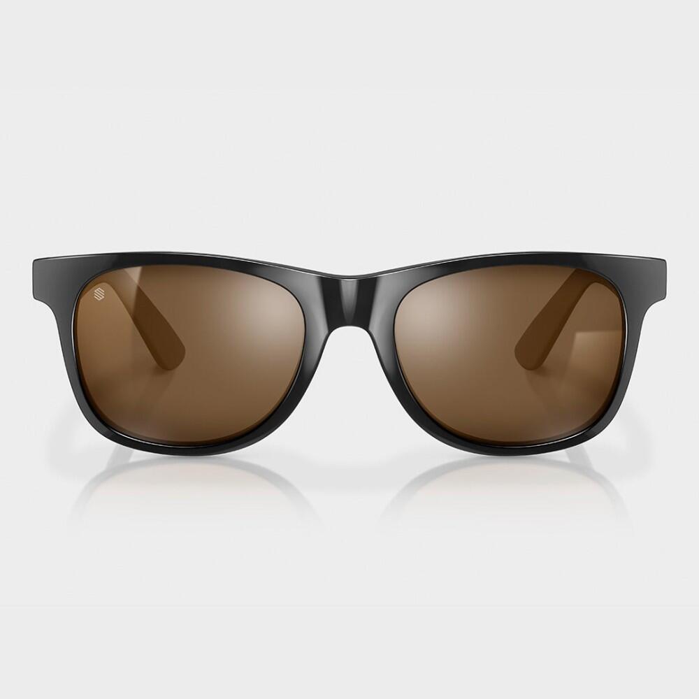 Lunettes de soleil acétate recyclé Surf Homme et Femme Capri Noir 2/7
