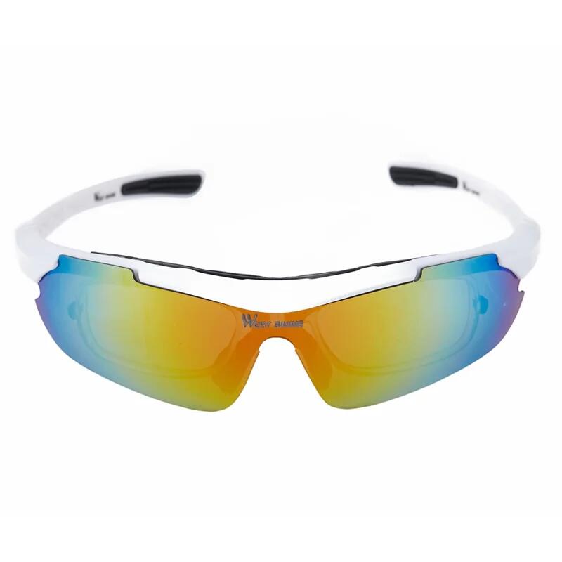 Fahrradbrille mit mehrschichtigen verspiegelten Gläsern 2/7