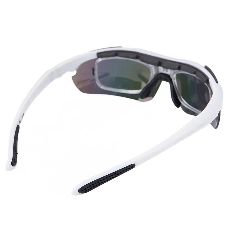 Fahrradbrille mit mehrschichtigen verspiegelten Gläsern 5/7