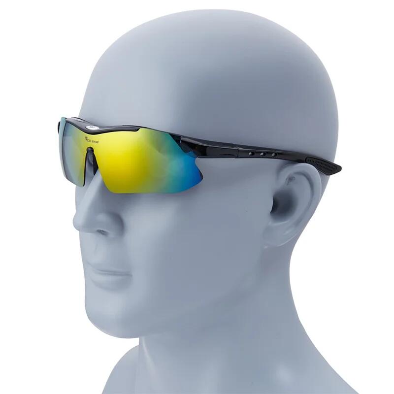 Sportowe okulary przeciwsłoneczne UV400 Ochrona na zewnątrz 2/7