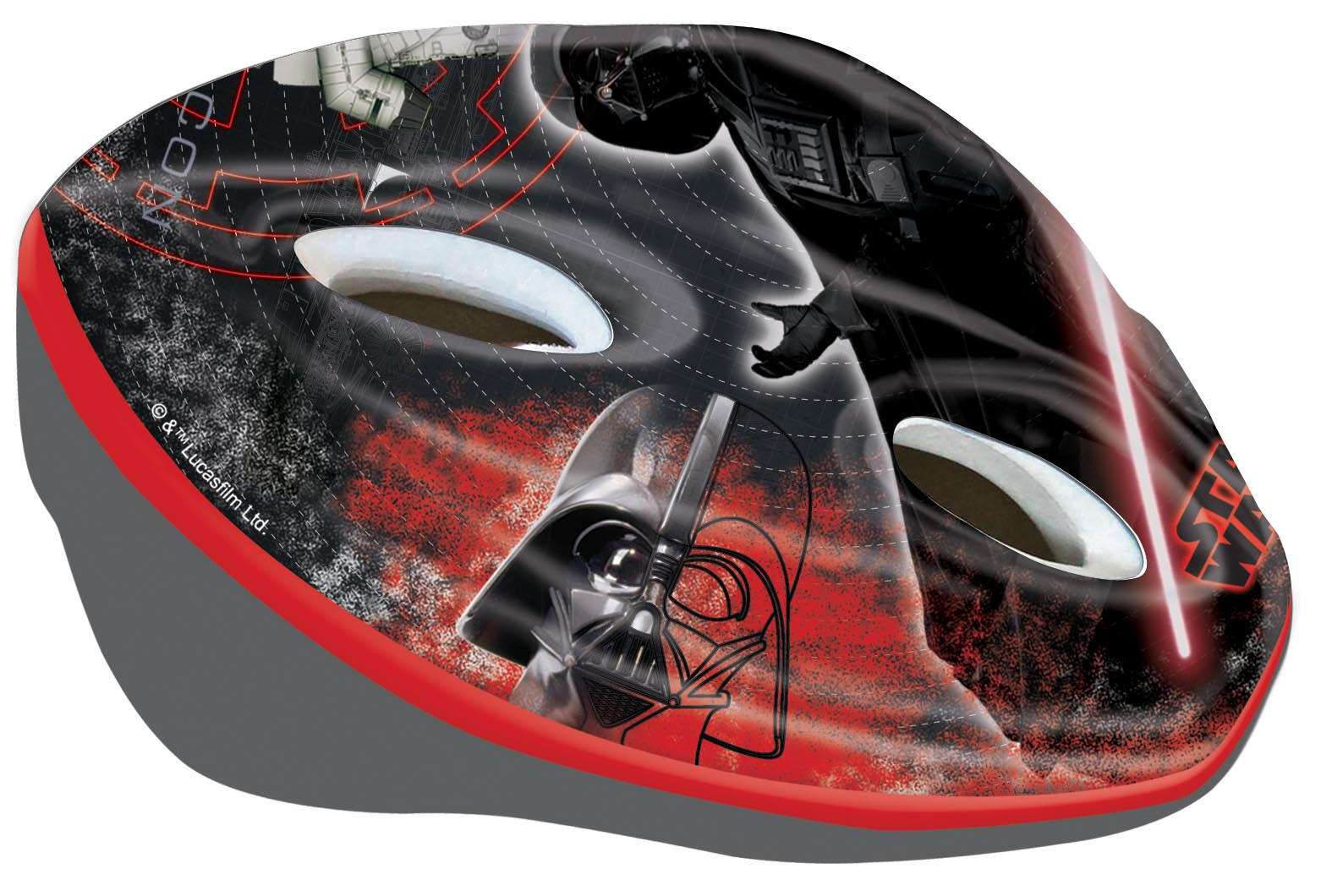 Casco bicicleta urbana infantil campeón moto B-Urban Star Wars 6/6