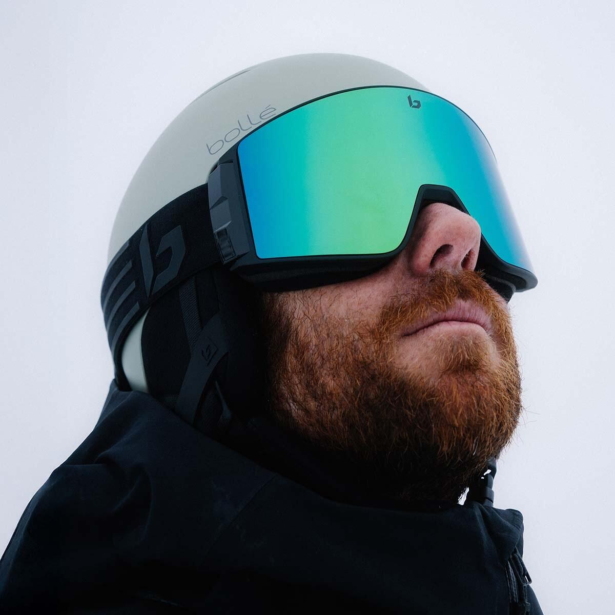 Zylindrische Skibrille BLACKRIDGE - Photochromes Glas Kat 1-3 - Erwachsener 3/6