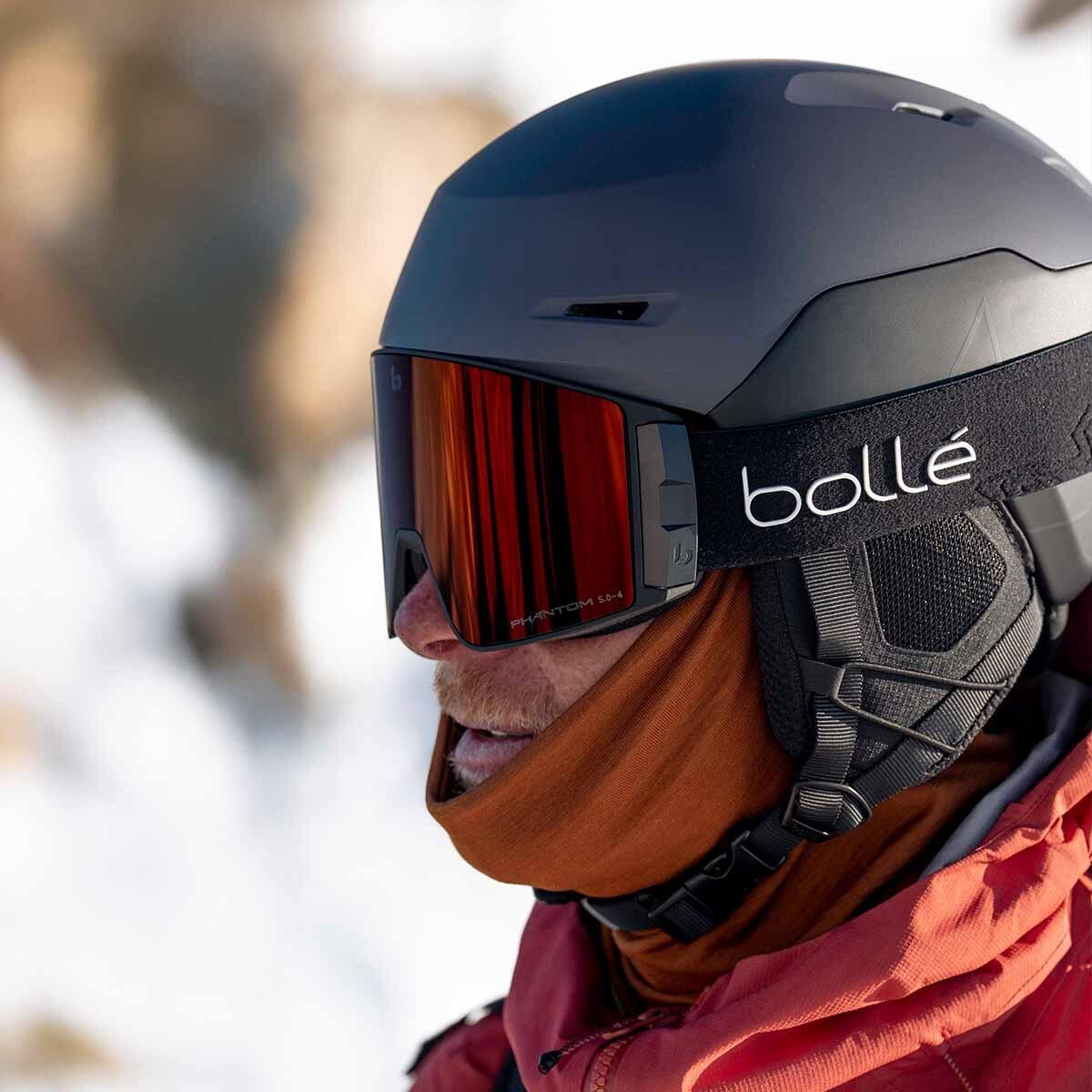 Zylindrische Skibrille BLACKRIDGE mit photochromen Gläsern Kat 0-4 6/7