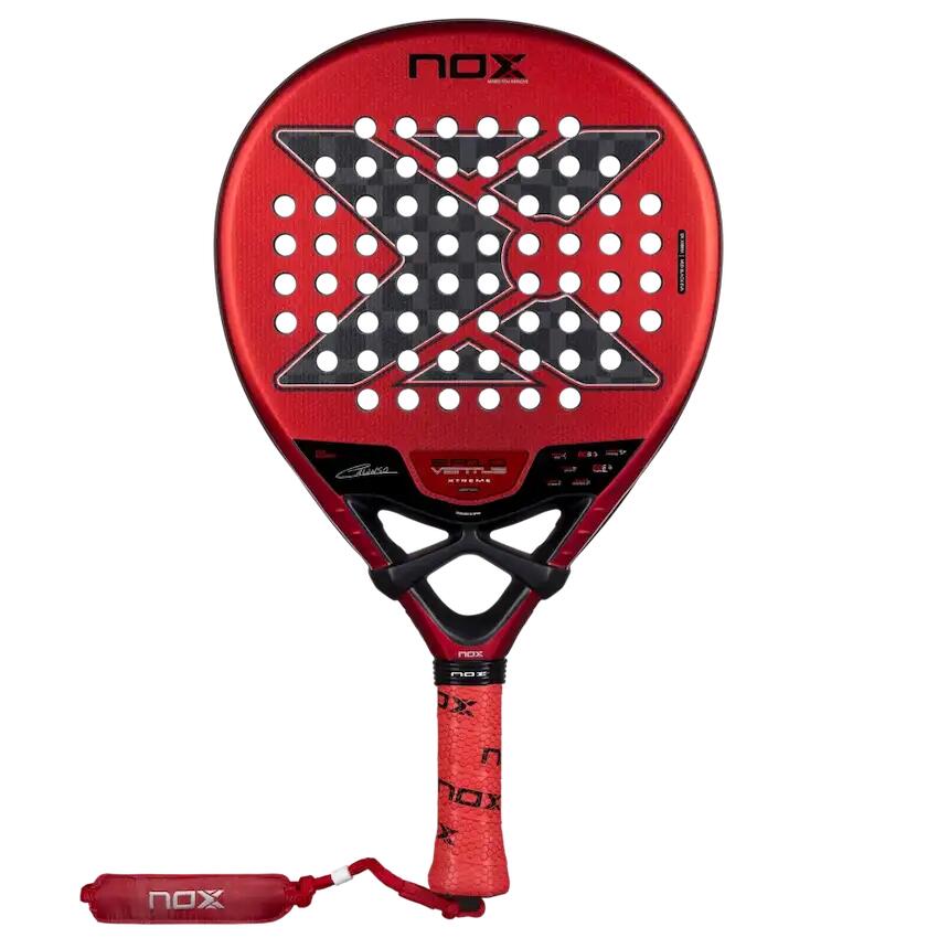 Nox - Raquette De Padel Nox Ea10 Ventus Hybrid 12k Xtreme 26 - Raquette De Padel - Noir|rouge - Taille Unique - Decathlon