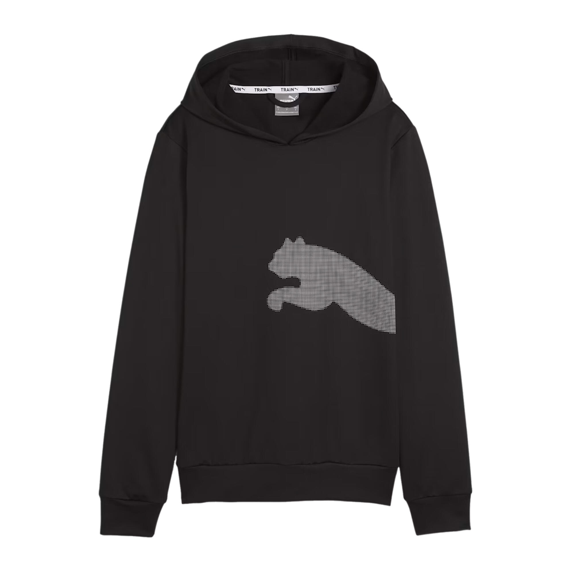 Puma - Puma Big Cat French Terry Sweat À Capuche Pour Femme - Manche Amincissante - Noir - 42 M/l - Decathlon