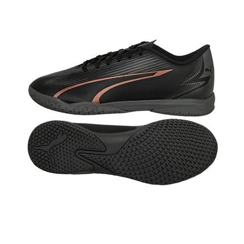Scarpe da calcio ULTRA PLAY IT PUMA Black Copper Rose Metallic 2/6