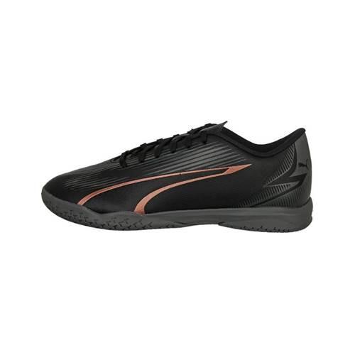 Puma - Chaussures De Futsal Ultra Play Puma Black Copper Rose Metallic - Chaussures De Football - Marron|noir - 46 - Decathlon