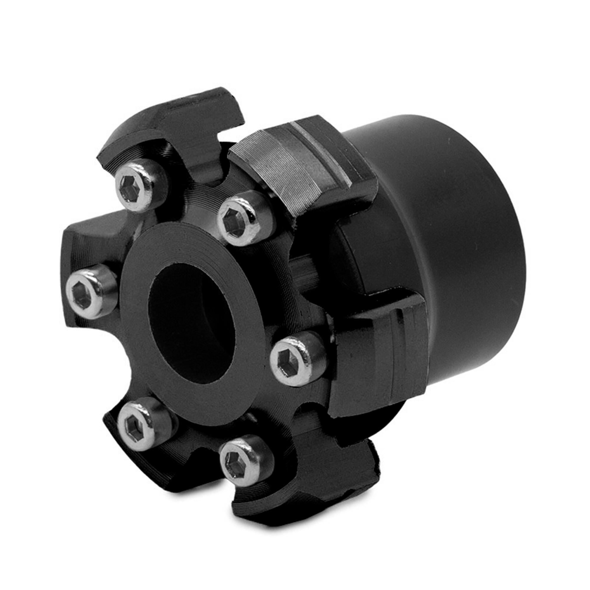 Protector decorativo anticaídas para eje motor o llanta EWTB-006 negro 5/5