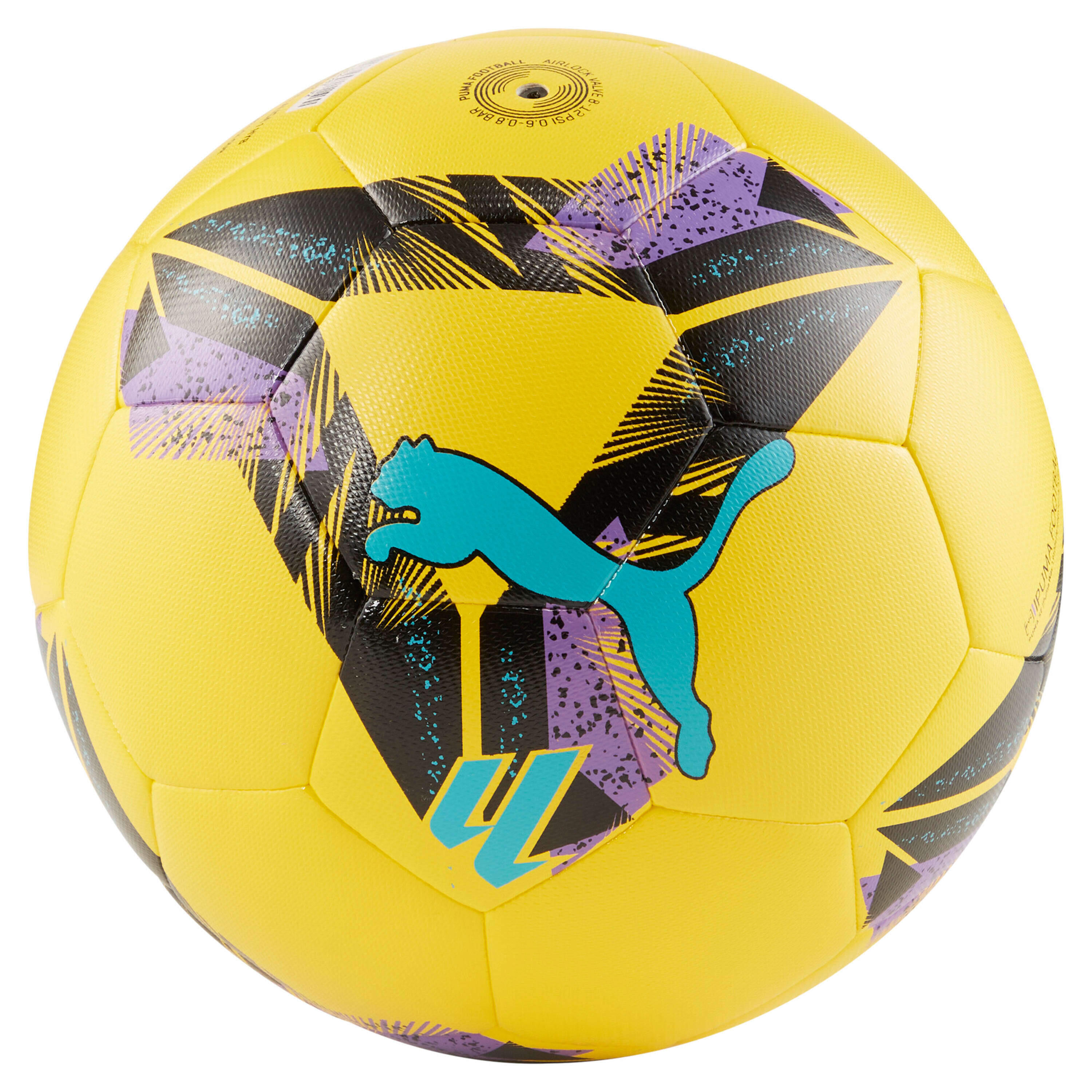 Orbita LaLiga 1 Hybrid Football PUMA Pelé Yellow Multicolor 2/4