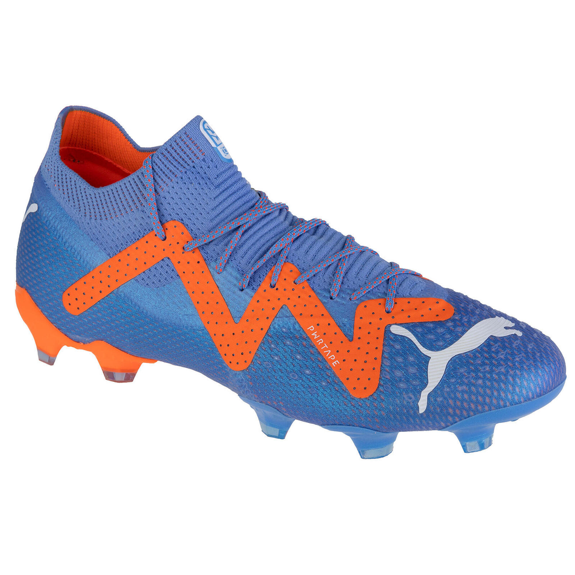 Puma - Chaussures De Football Pour Hommes Future Ultimate Fg/ag - Chaussures De Football - Blanc|bleu|orange - 36 - Decathlon