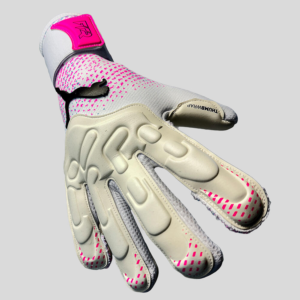 Gants de gardien de but FUTURE Pro Hybrid PUMA White Poison Pink Black 2/4