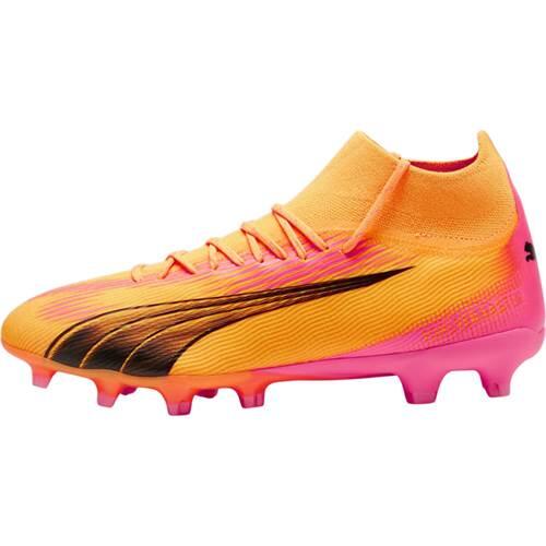 Puma - Chaussures De Football Ultra Pro Fg/ag Puma - Chaussures De Football - Jaune|noir|rose - 39 - Decathlon